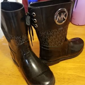 Michael Kors kids size 1 rain boots